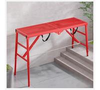 WQPMNYG Folding Scaffolding Work Platform Ladder Stool for Engineering Portable and Lightweight (180x40x57cm)