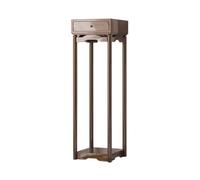 WQQYU6HKF Plant Caddy Light Luxury with Drawers Bonsai Rack Shelf, Study Living Room Floor Standing Planter Bracket Flower Pot Holder(Large)