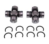 WQSING 2X Universal Joints Rear Wheel Propeller Shaft K7571-91320 Compatible with Kubota RTV 900 4x4 2003-2008 Inner Outer K7561-01220 K7571-01220 Transmission U-Joint