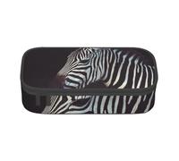 Wquvmds Animal Zebra Print Big Capacity Pencil Pen Case Large Capacity Bag Pouch Box Organizer for Boys Girls School Office Supplies