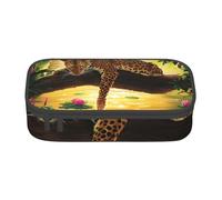 Wquvmds Animals Tiger Print Big Capacity Pencil Pen Case Large Capacity Bag Pouch Box Organizer for Boys Girls School Office Supplies