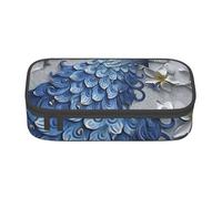 Wquvmds Beautiful Peacock Print Big Capacity Pencil Pen Case Large Capacity Bag Pouch Box Organizer for Boys Girls School Office Supplies