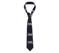 Wquvmds Gaming Controller Pattern Men'S Ties Skinny Necktie Novelty Funny Tie Formal Suit Necktie For Business Work Wedding Party