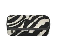 Wquvmds Zebra Animal Print Big Capacity Pencil Pen Case Large Capacity Bag Pouch Box Organizer for Boys Girls School Office Supplies