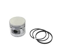 WQVXGKTI 1pc 42mm 47mm 48mm 51mm Air Compressor Piston With 3pcs Piston Rings Oil Ring Set Compatible With Air Pump Pneumatic Parts Metal Components(47 piston 47 rings)