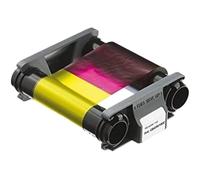 WQVXGKTI YMCKO Ribbon Tape Compatible With Badgy 100 Badgy 200 Printers 100 Images CBGR0100C