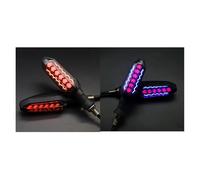 WQWQUM Motorcycle Indicators Motorcycle LED Turn Signal Universal Flash Indicator Light For CB400F CB500X MSX 125 For TRK 502X BJ150 BN600 12V