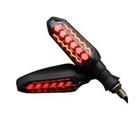 WQWQUM Motorcycle Indicators Motorcycle LED Turn Signal Universal Flash Indicator Light For CB400F CB500X MSX 125 For TRK 502X BJ150 BN600 12V