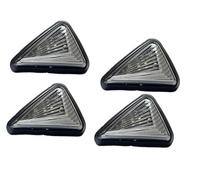 WQWQUM Motorcycle Indicators Motorcycle Triangle Flush Mount LED Turn Signal Light Indicator Universal 12V 10mm Blinker Motorbike Turning Indicators