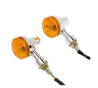 WQWQUM Motorcycle Indicators Motorcycle Turn Signals Indicator Lights Motorbike Flasher Lamp Blinker Universal For Off-road ATV 2Pcs