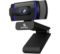 WQY 1080P webcam with autofocus and microphone, USB (2.0) computer camera for live streaming webcam