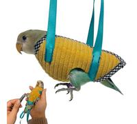 WQY Groceryshop Ultra-Soft Bird Diaper Flight Suit for Small Medium Parrots, Cute Stylish Walking Outfit Anti-Scratch Protective Clothes for Daily Outdoor & Nail Trimming, Ideal Gift for Bird Lovers S