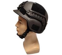 WQZXM NIJ IIA M88 Bulletproof Helmet, Aramid Head Safety Protector Armor Military Tactical Helmet(Black)