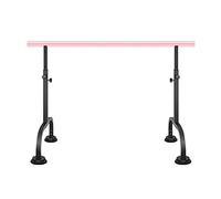 WQZzjm Freestanding Ballet Dance Bar, Adjustable Dancing Stretch Barre Home School Dance Room Student Adult Wood Ballet Barre,