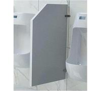 WQZzjm Urinal Divider Partition Toilet Partition Wall-Mounted Urinal Partition Divider, Urinal Privacy Screen Toilet Partition,Yellow-2-piece Set,White-1 (White 1)