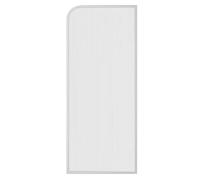 WQZzjm Urinal Partition Protection Screen Toilets Urinal Divider Privacy Partition for Bathrooms, Public Restrooms in Shopping Malls (Color : Silver, Size : 40x120cm) (Silver 40x100cm)
