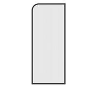 WQZzjm Urinal Partition Protection Screen Toilets Urinal Divider Privacy Partition for Bathrooms, Public Restrooms in Shopping Malls (Color : Silver, Size : 40x120cm) (Black 40x100cm)