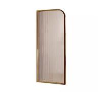 WQZzjm Urinal Partition, Wall-Mounted Urinal Screen Toilet Partition, Men's Urinal Privacy Screen Divider Partition for Schools/Shopping Malls (Color : Gold, Size : 40x120cm) (Gold 40x100cm)
