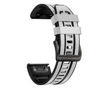 WQZZR 22 26mm Sport Silicone Leather Watchbands Camouflage Strap For Fenix 7 7X 5 5X Plus 6 6X Pro 3HR MK2 Bracelets Smartwatch