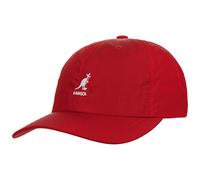 Kangol WR Nylon Cap by Women/Men - Curved Brim Baseball with Peak Winter All-Season - One Size red