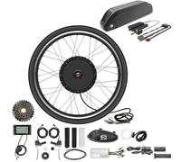WR-TEAM 48V 27.5'' 30A controller Motor and Polly 48V 13ah battery,Rear wheel eBikes Conversion Kit Hub Motor,Electric Bicycle Motor,Littium battery,E-bike Cycling Hub with Controller,