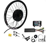 WR-TEAM 72V 27.5'' 60A Controller Rear wheel Electric Bikes Conversion Kit Hub Motor, Electric Bicycle Motor,E-bike Cycling Hub with Controller, UKC1 Screen,Bike Conversion Tool Kit 7-speed Cassette