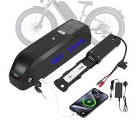 WR TEAM Ebike Battery 36v 15AH with Charger, USB Port, Lithium Electric Bike Battery for 1000W 750W 500W 250W Motor (Bafang, AW, most ebike conversion kit)
