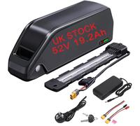 WR TEAM Ebike Battery 52v 20AH Brand cells, Polly 5 Case Model, 52V 3A Charger,Lithium Electric Bike Battery for 1500W 1000W 750W 500W 250W Motor (Bafang, AW, KT most ebike conversion kit)