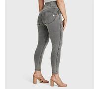 WR.UP® Curvy Denim - Zip High Waisted - 7/8 Length Jeans Freddy Grey L