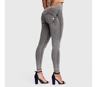 WR.UP Denim High Waisted 7/8 Length Jeans Freddy Grey XS