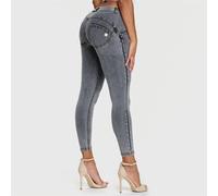 WR.UP Denim Mid Rise 7/8 Length Jeans Freddy Grey XL