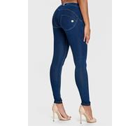 Freddy WRUP Denim - Mid Rise - Full Length - Dark Blue + Yellow Stitching
