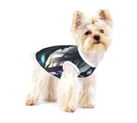 WraithsAndWitches Small Cotton Dog Vest M - Breathable, Comfortable, Stylish Apparel for Pets