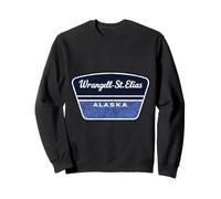 Wrangell St Elias Alaska National Park Adventure Travel Sweatshirt