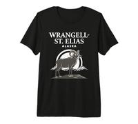 Wrangell-St. Elias Alaska Sunset Premium T-Shirt