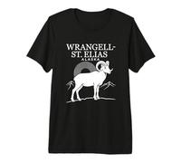 Wrangell-St. Elias Alaska Sunset Premium T-Shirt