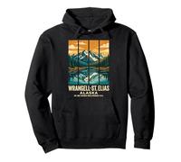 Wrangell-St Elias National Park Alaska Mountains Pullover Hoodie