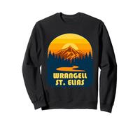 Wrangell St Elias National Park Alaska Sunset Sweatshirt