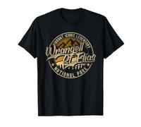 Wrangell St. Elias National Park | Alaska | Travel & 80s T-Shirt