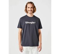 Wrangler Men's Logo tee T-Shirt, Black, S