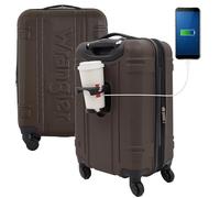Wrangler 20" Astral Hardside Carry-on Luggage, Cedar, 20-Inch Carry-On, 20" Astral Hardside Carry-on Luggage