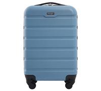 Wrangler 56 cm Hardside Spinner Carry-On Luggage, Blue Heaven