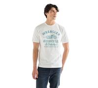 Wrangler Americana Tee Shirt, Worn White, Men's L