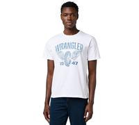 Wrangler Americana Tee Worn White size M | Print T-Shirts Outlet | Men | White M