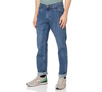 Wrangler Mens Red Kabel Regular Jeans, Mid Stone, 40W / 30L UK