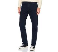 Wrangler Mens Red Kabel Straight Jeans, Blue Black, 34W / 32L UK