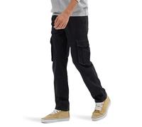 Wrangler Authentics Boy's Cargo Pant Trouser, Black, 14