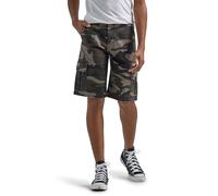 Wrangler Authentics Boys' Classic Cargo Short, Dark Khaki Camo, 12