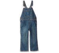 Wrangler Authentics Boys' Toddler Classic Denin Overall Aged Indigo