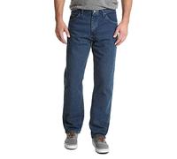 Wrangler Authentics Men's Authentics Big & Tall Classic Relaxed Fit Jean, Dark Stonewash, 34W / 34L